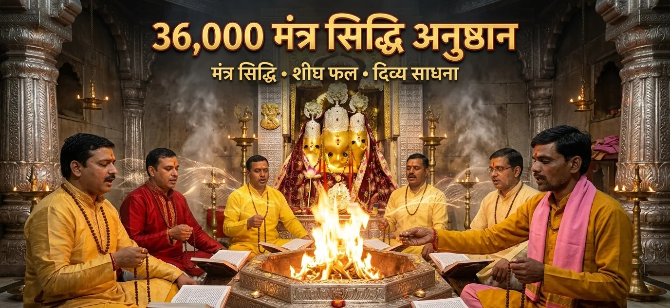 36,000 मंत्र सिद्धि अनुष्ठान