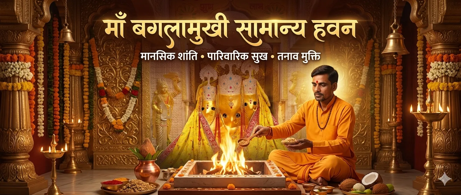 माँ बगलामुखी हवन शांति